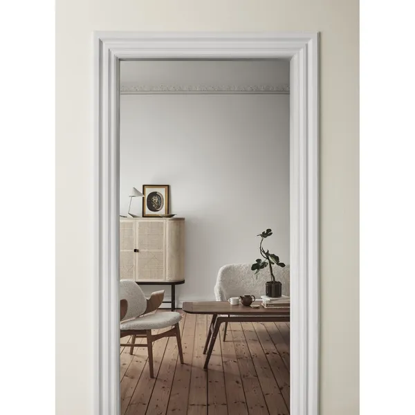 Gesture Dining Chair with Seat and Back Upholstery White Oiled Oak/Silk 0250