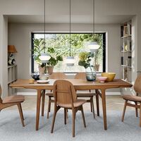 Noble Spisebordsstol Teaktræ Egetræ/Silk 0250