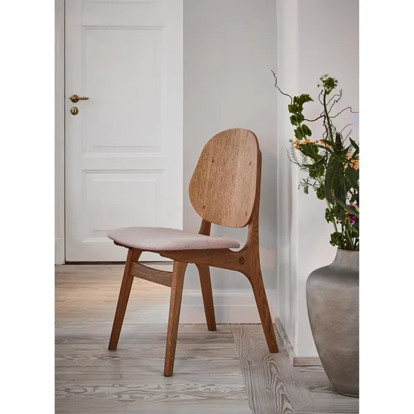 Noble Spisebordsstol Teaktræ Egetræ/Silk 0250