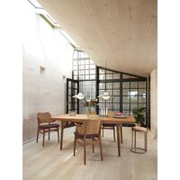 Evermore Table L160 Walnut