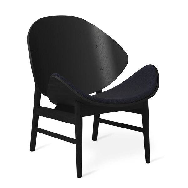 De Oranje Fauteuil met Zitting Bekleding Sprinkles 794/ Zwart Eiken