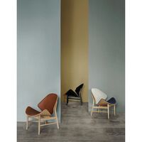 De Oranje Fauteuil met Zitting Bekleding Vegetal 090/Eik