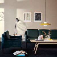 Surfboard Coffee Table Walnut with Shelf