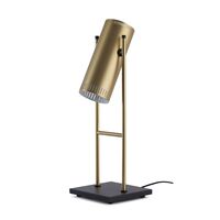 Trombone Table Lamp Brass