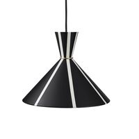 Bloom Stripe Pendant Black Noir/ Warm White