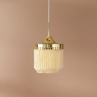 Fringe Pendant Ø20 Cream White
