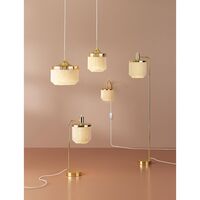 Fringe Pendant Ø20 Cream White