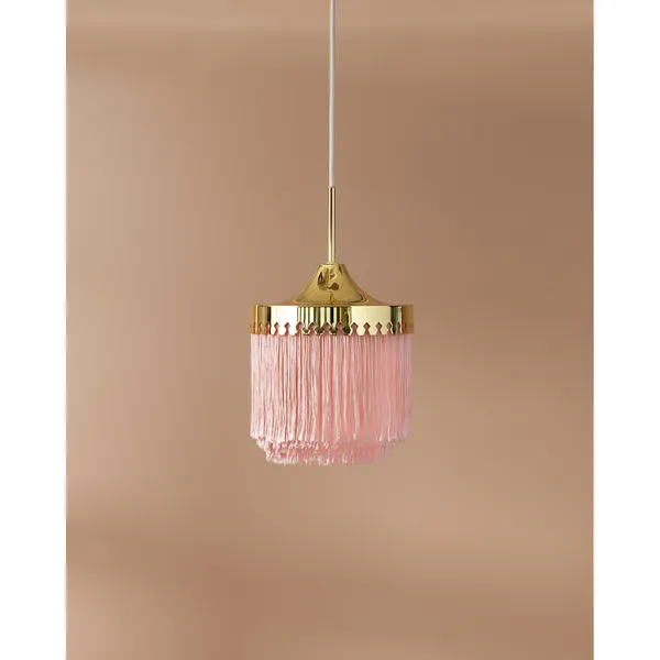 Fringe Pendant Ø20 Pale Pink