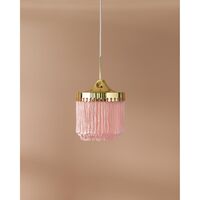 Fringe Pendant Ø20 Pale Pink
