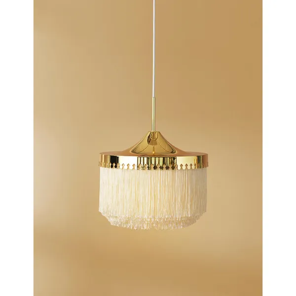 Fringe Hanglamp Ø30 Crème Wit