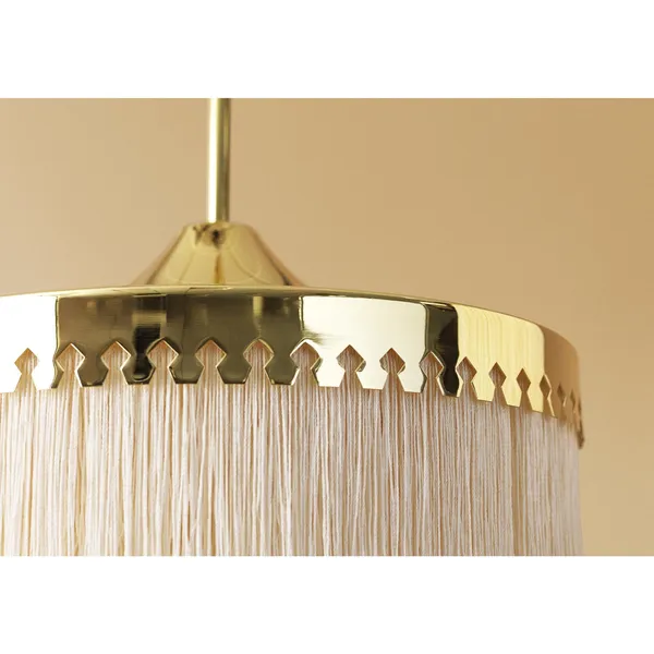 Fringe Hanglamp Ø30 Crème Wit