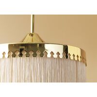 Fringe Hanglamp Ø30 Crème Wit