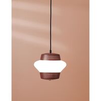 Opal Arch Pendant Dark Red