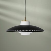 Shade Pendelleuchte Schwarz Noir