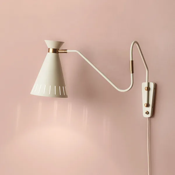 Cone Wandlamp Warm Wit