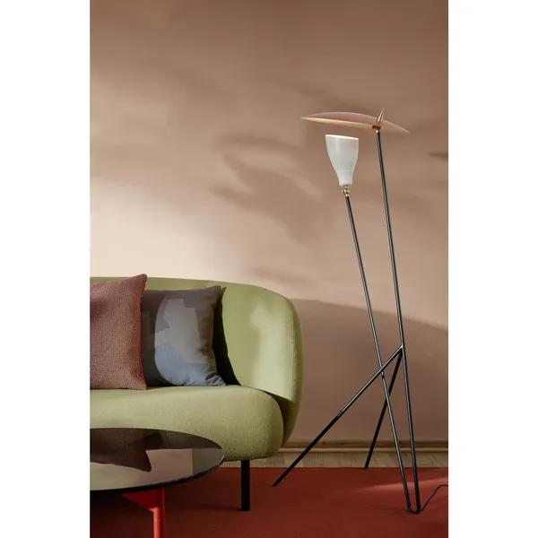 Silhouette Stehlampe Schwarz Noir