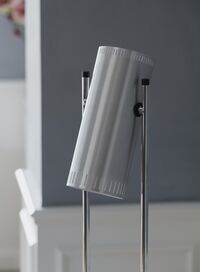 Trombone Floor Lamp Brass