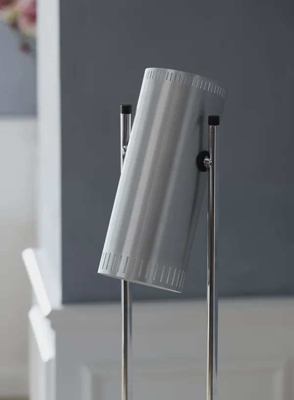 Trombone Floor Lamp Brass