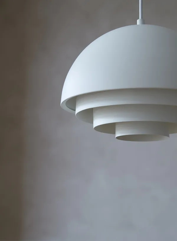 Milieu Colour Mini Pendant White