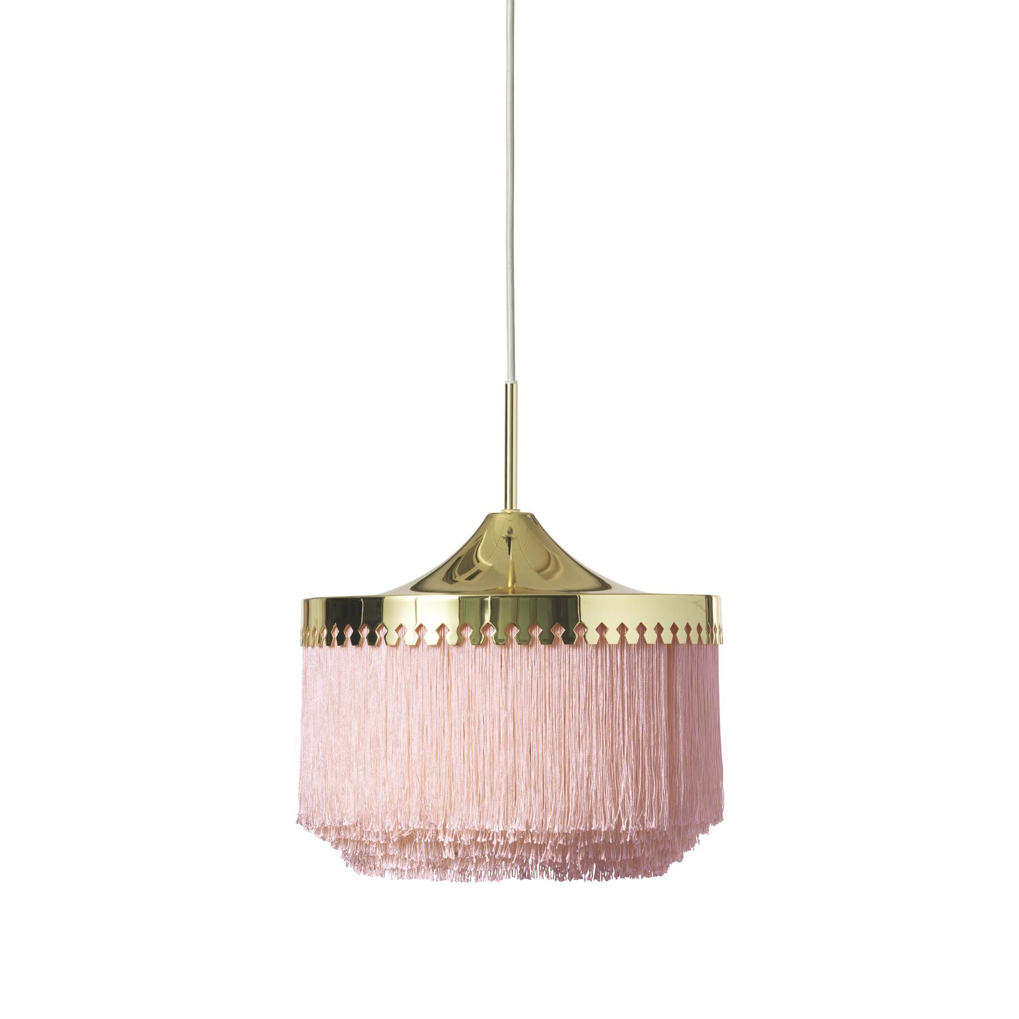 Fringe Taklampa &Oslash;30 Rosa