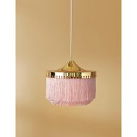 Fringe Pendelleuchte Ø30 Rosa
