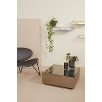 SPECULUM Table Basse 80 cm Brun