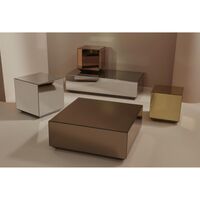SPECULUM Table Basse 80 cm Brun