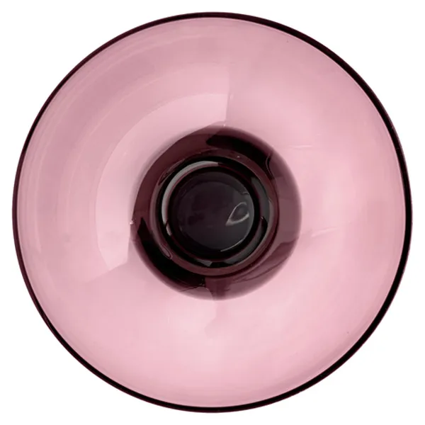TORUS Vase H33 Black/ Rose
