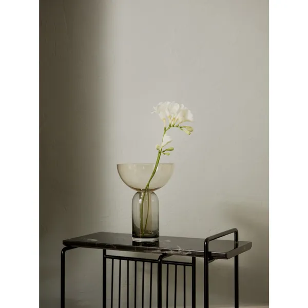 TORUS Vase H33 Black/Forest