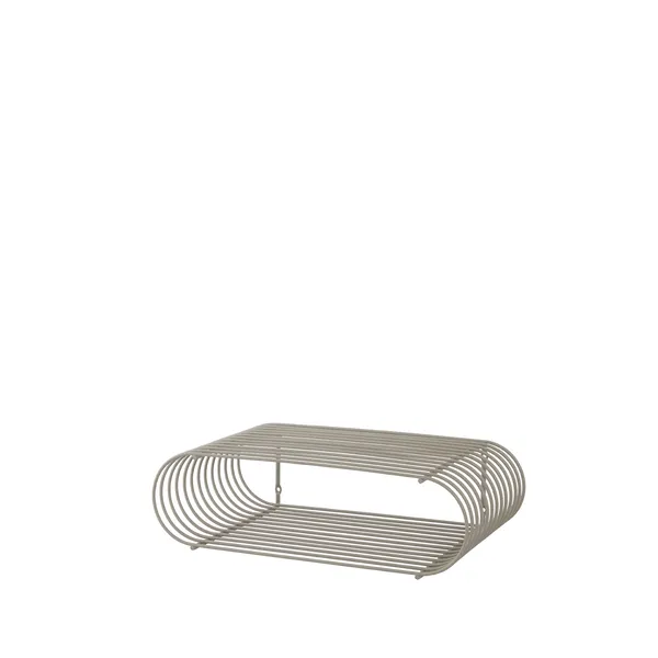 CURVA Shelf 12 cm Taupe