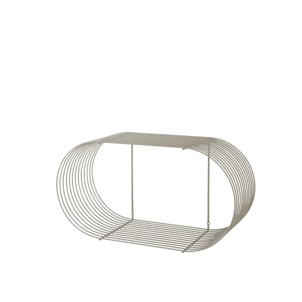 CURVA Shelf 33 cm Taupe