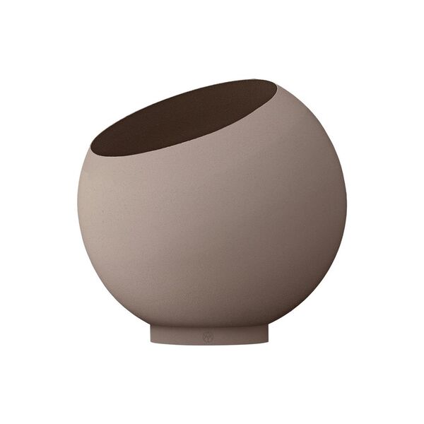 GLOBE Blumentopf Ø43 Taupe