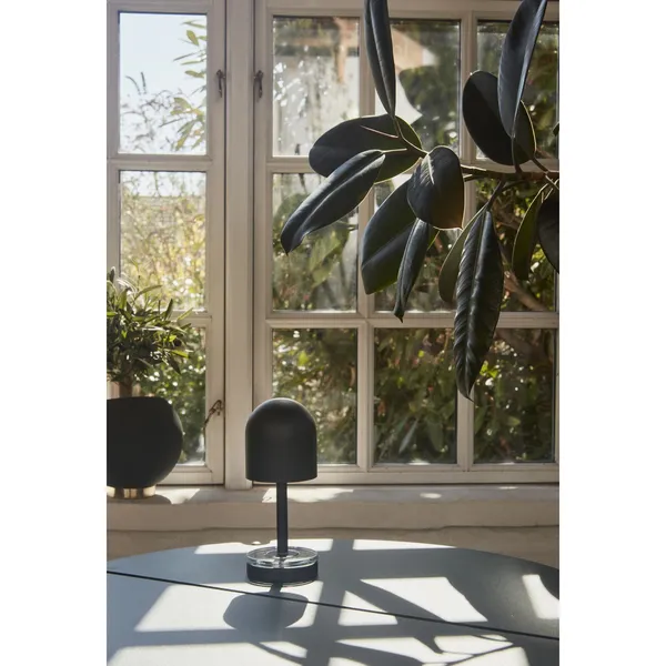 LUCEO Tragbare Lampe Schwarz