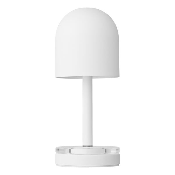 LUCEO Portable Table Lamp White/ Clear