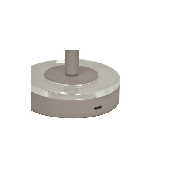 LUCEO Tragbare Lampe Taupe