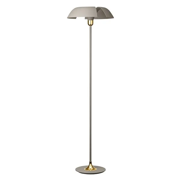 CYCNUS Floor Lamp Taupe/Gold
