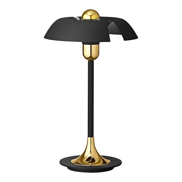 CYCNUS Tischlampe Schwarz/ Gold