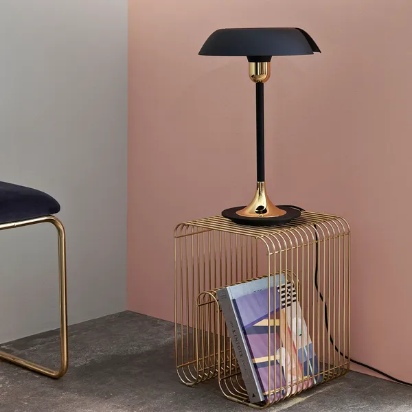 AYTM Cycnus Lámpara de Mesa Negro/ Oro — imagen 4