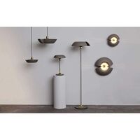 CYCNUS Lampe de Table Taupe/or