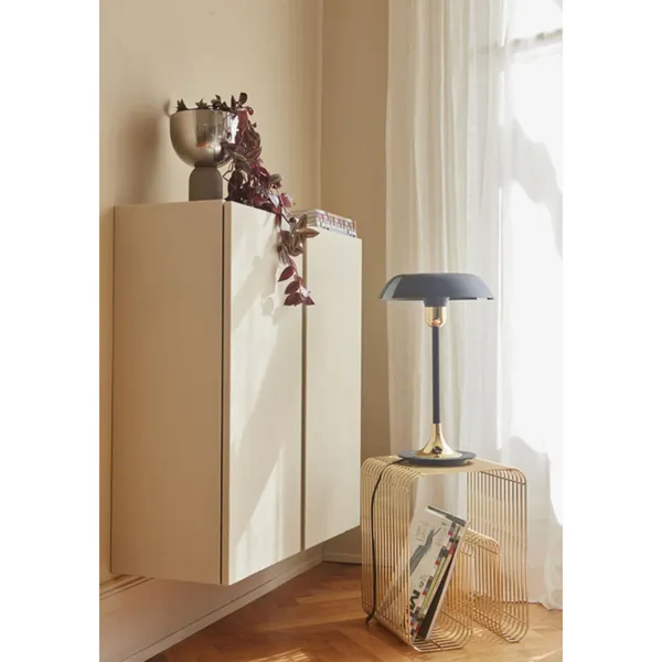 CYCNUS Lampe de Table Taupe/or