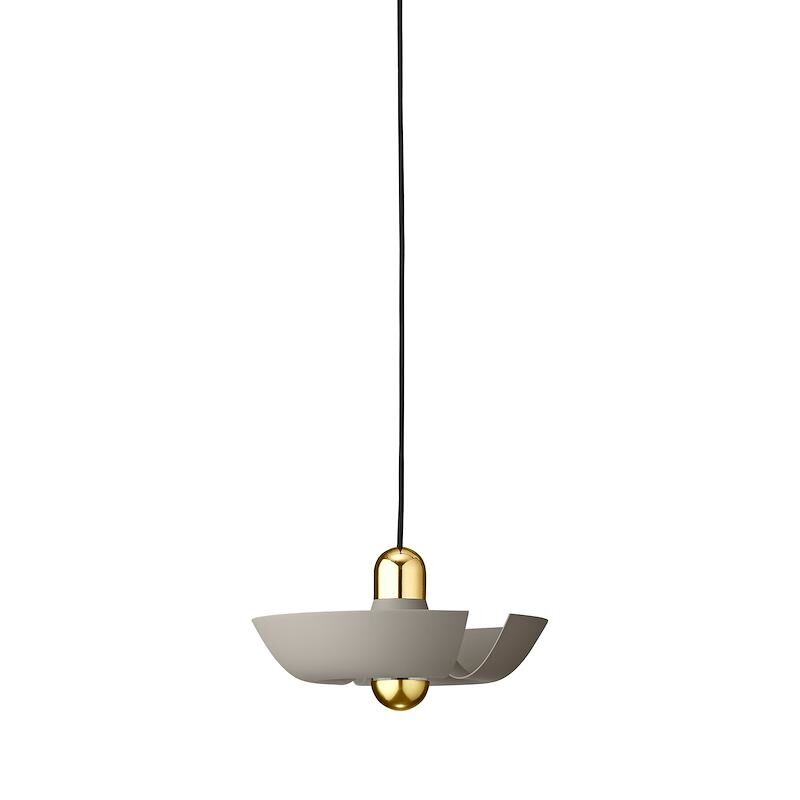 CYCNUS Taklampa Liten Taupe/Guld
