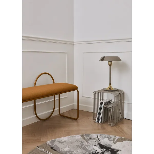 FLOREO Tappeto Ø130 Tortora/ Grigio/ Nero