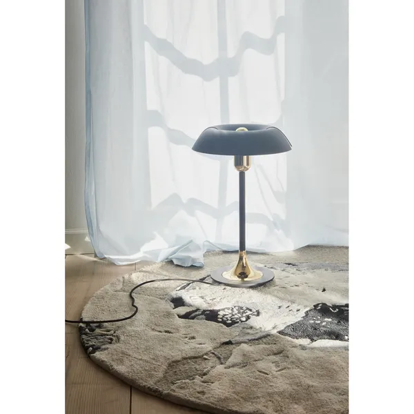 FLOREO Tappeto Ø130 Tortora/ Grigio/ Nero
