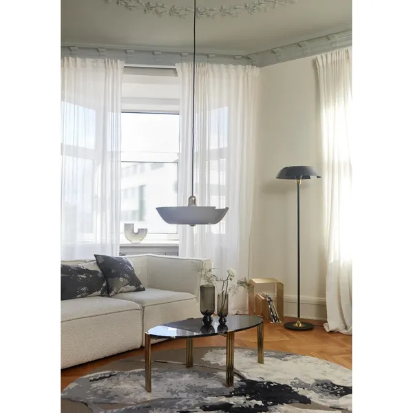 FLOREO Carpet Ø200 Taupe/ Gray/ Black