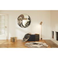 FLOREO Carpet Ø200 Taupe/ Gray/ Black