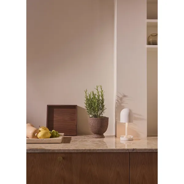 TERRA Flowerpot/Vase H45xØ40 Sand