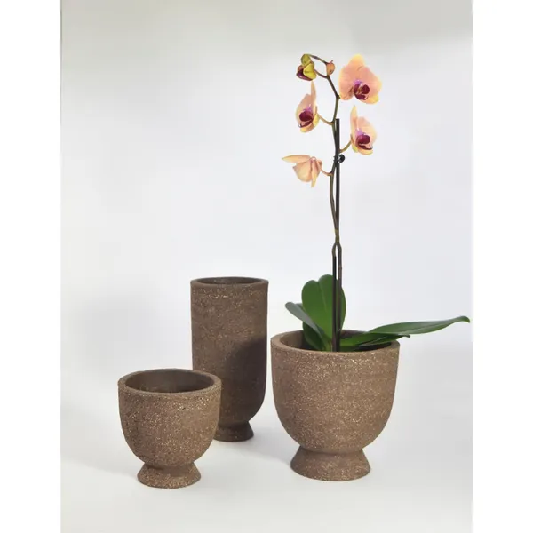 TERRA Blumentopf/Vase H60xØ50 Sand