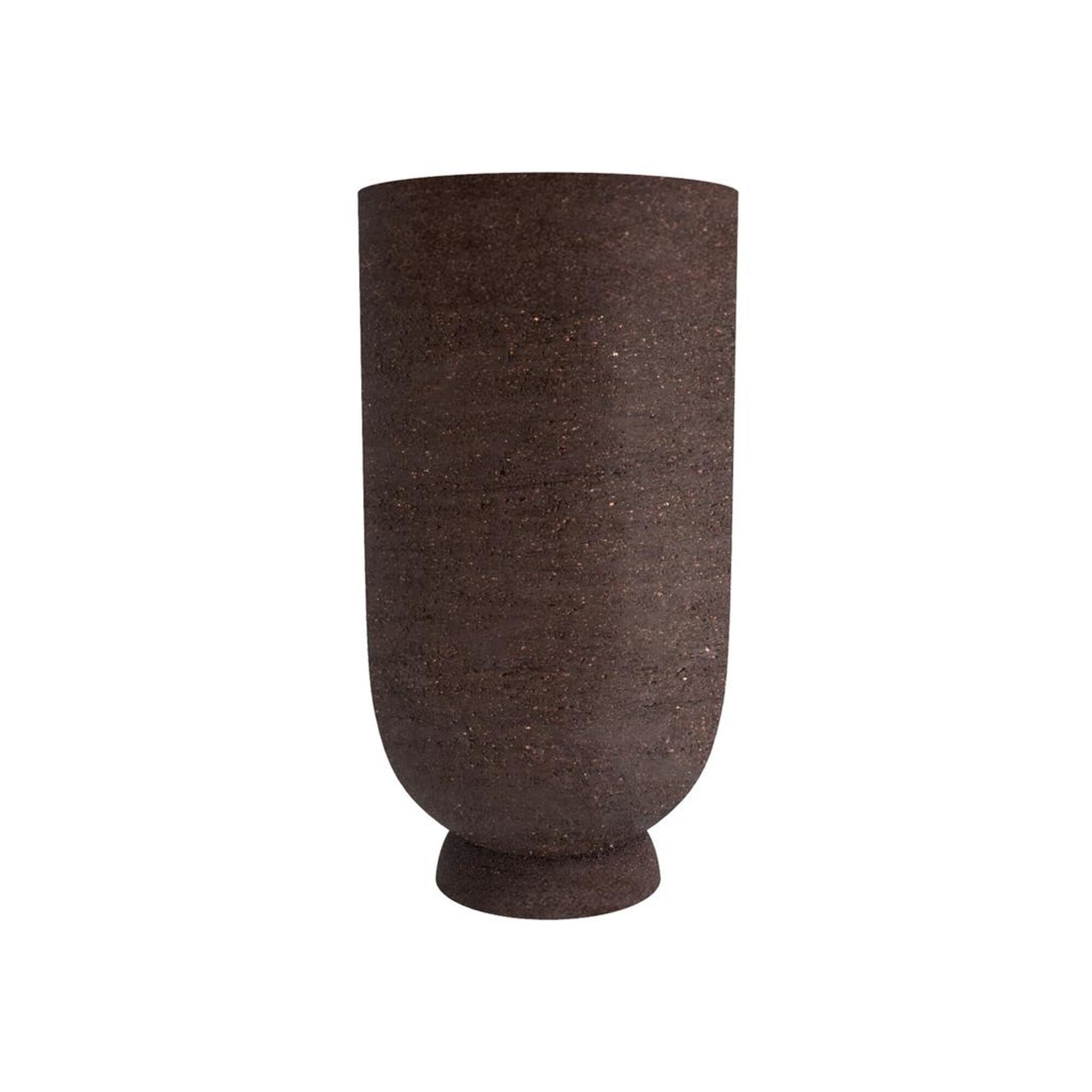 TERRA Flowerpot/Vase H75xØ40 Java Brown