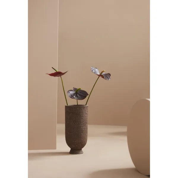 TERRA Vaso/vaso H75xØ40 Java Brown