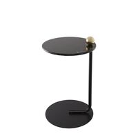 CASTELLUM Side Table Black/ Marble